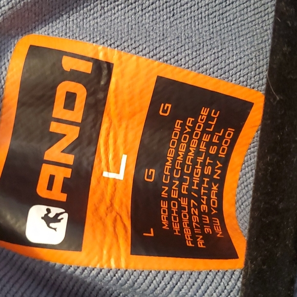 And1 sweatshirt large - Picture 2 of 6